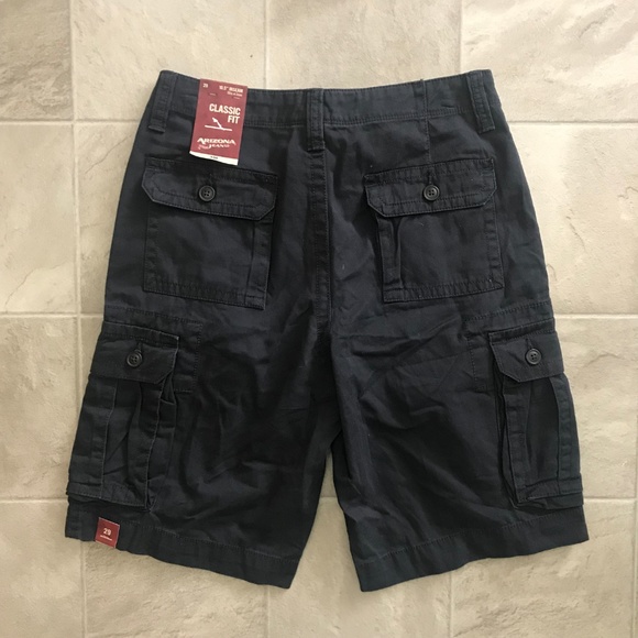 NEW Arizona Cargo Shorts Mens Size 29 - Picture 2 of 8